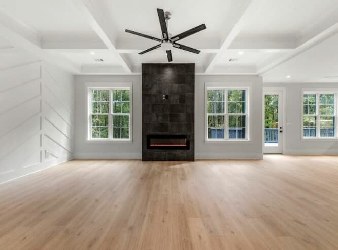 Faux Fireplace - samkinsconstruction