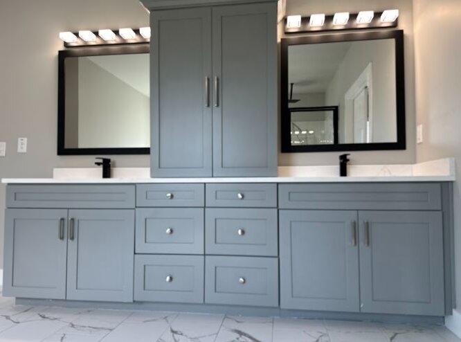 Lighting and Cabinet 