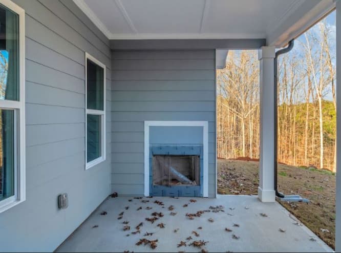 custom porch - samkins construction