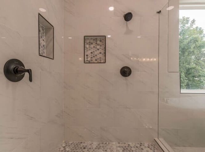Bathroom Wall & Shower Fixture
