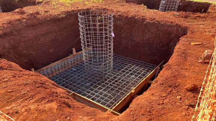 shallow foundation in construction