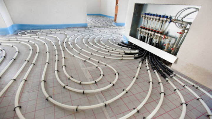 Electric Radiant Floor Heating System