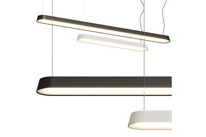 Linear pendant lights