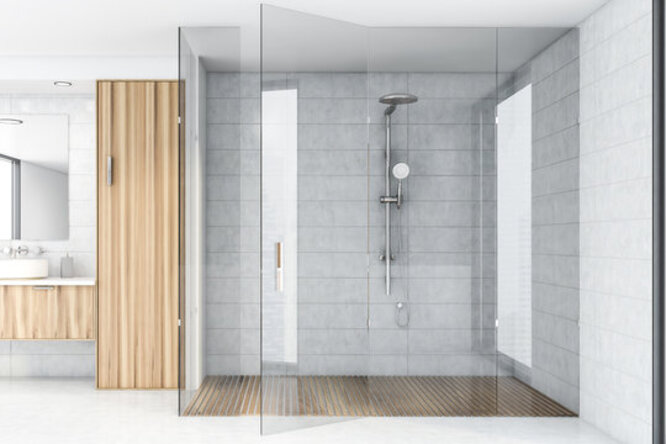 Walk-in showers