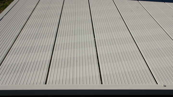 Aluminum decking