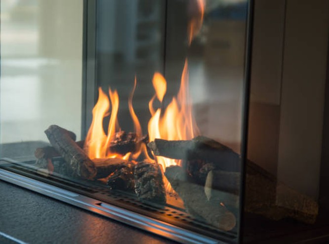 gas fireplace