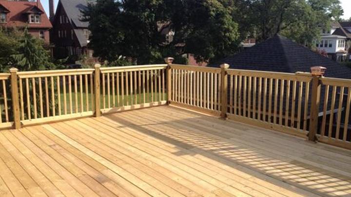 wood decking