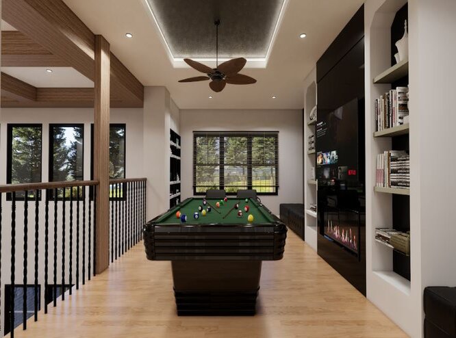 Another View Of Billiard Room