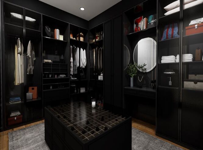 Another View Of Closet