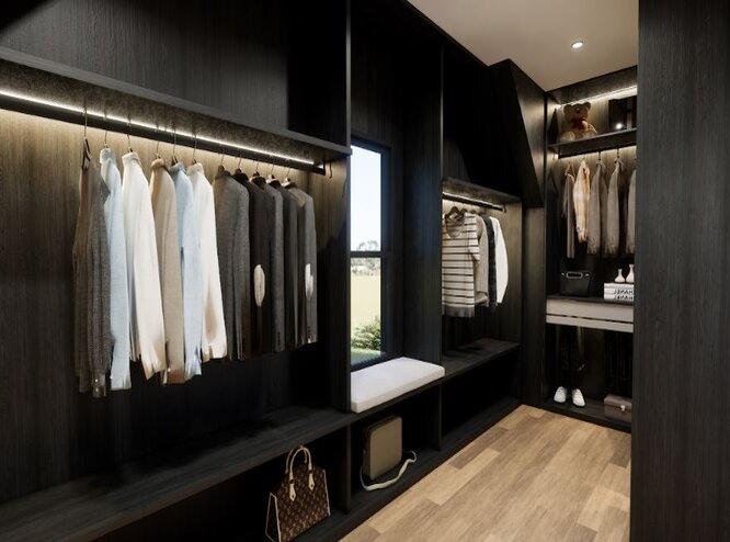 Another View Of Closet