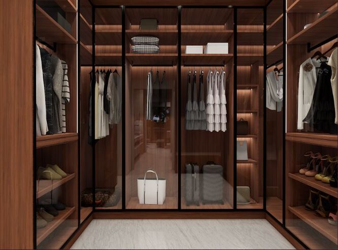 Another View Of Closet
