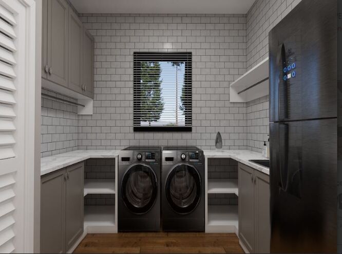 Another View Of Laundry Room