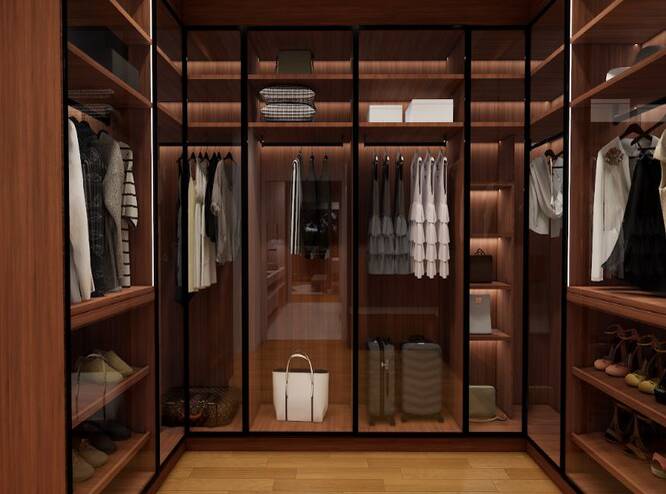 Another View Of Walk-in Closet