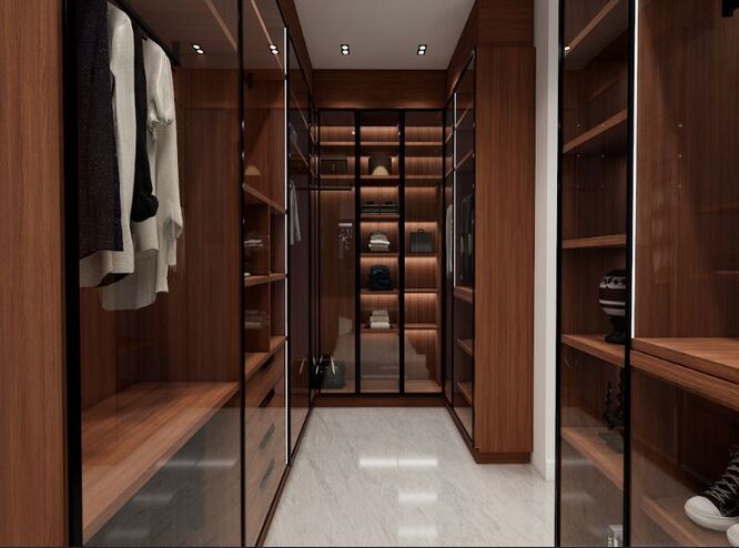 Bedroom Walk-in Closet