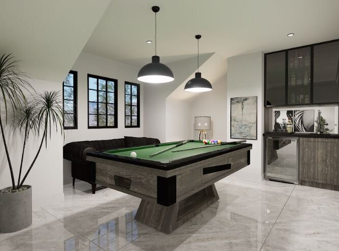 Attic Billiard room