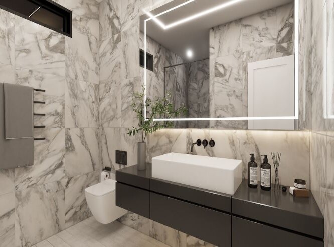 More Bathroom Interior View