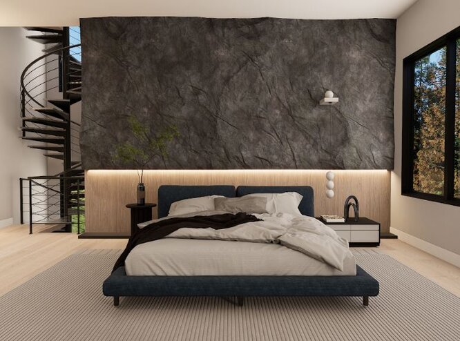 Masters-Bed-Stairs-View