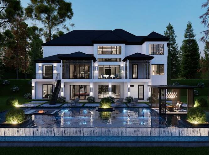 Rear-Elevation-At-Night