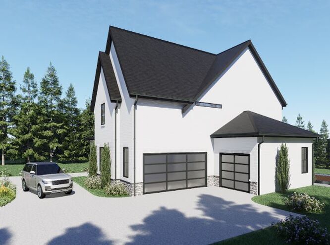 Rear-View-Of-Floor-Plan-With-Different-Exterior