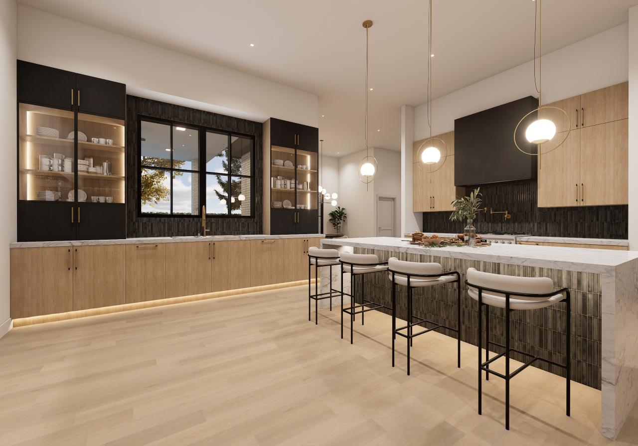 Kitchen Left Elevation