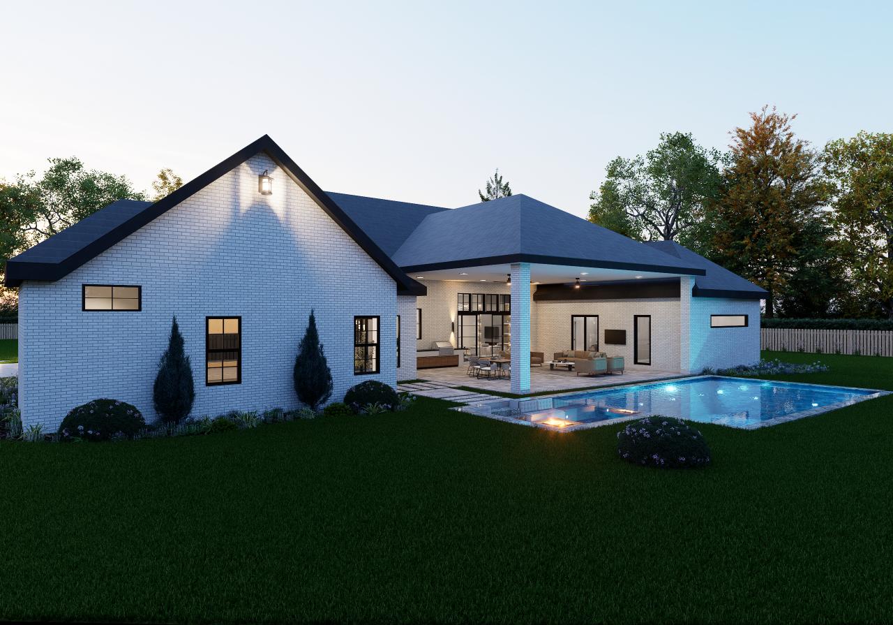 Rear Right Elevation